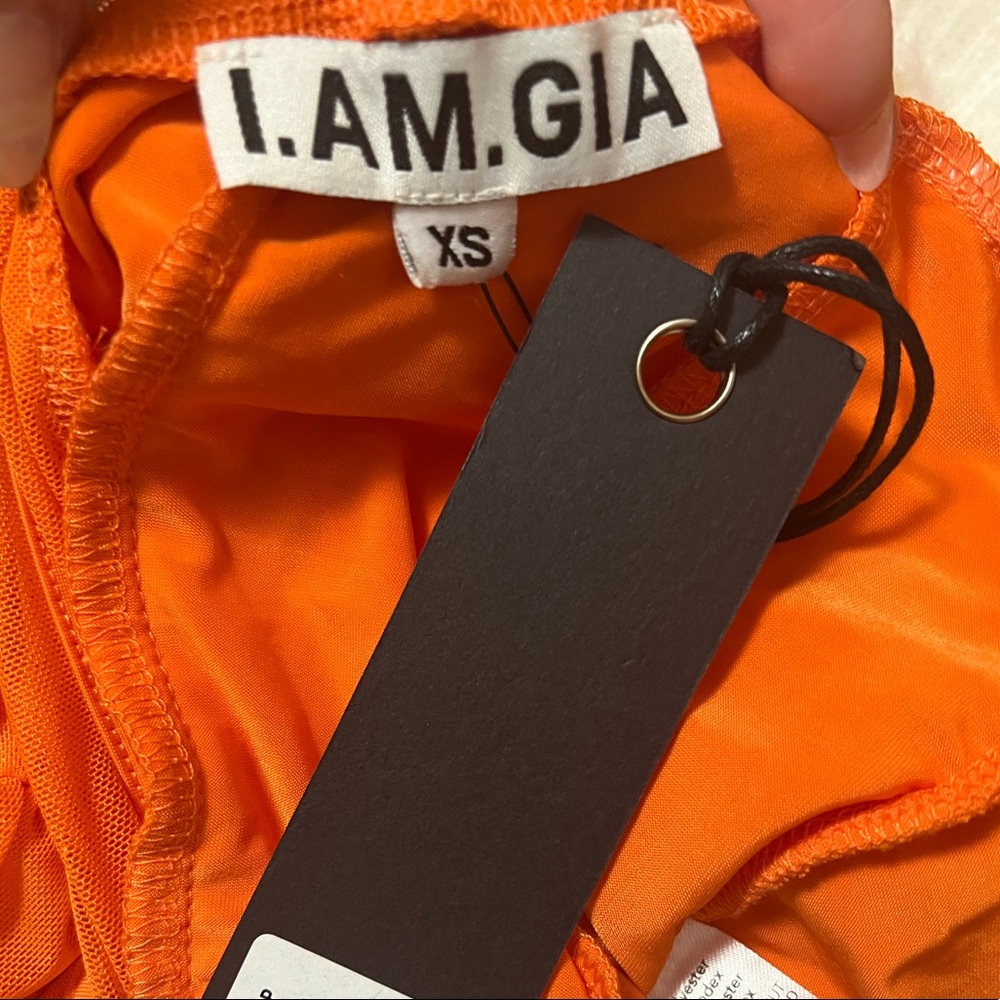 I.AM.GIA orange Diego top XS - Picture 7 of 8
